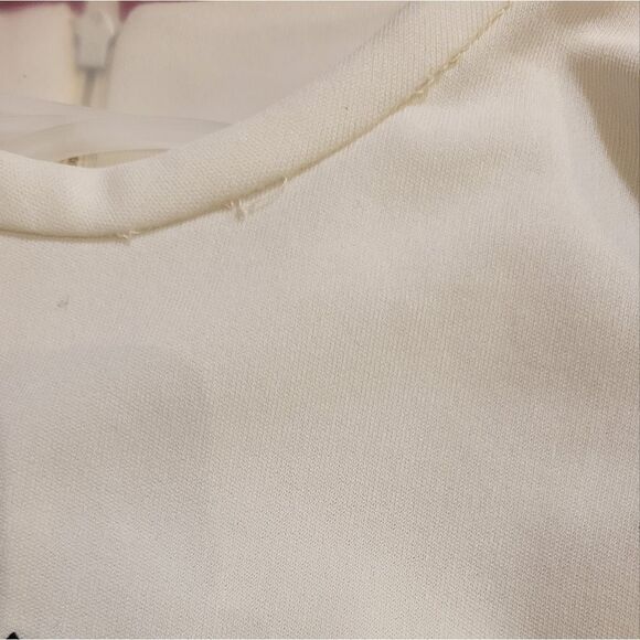 Vintage 60s Jane Colby Mod Top Bright Floral Sunflowers  Hippie Psychedelic M - Picture 9 of 10